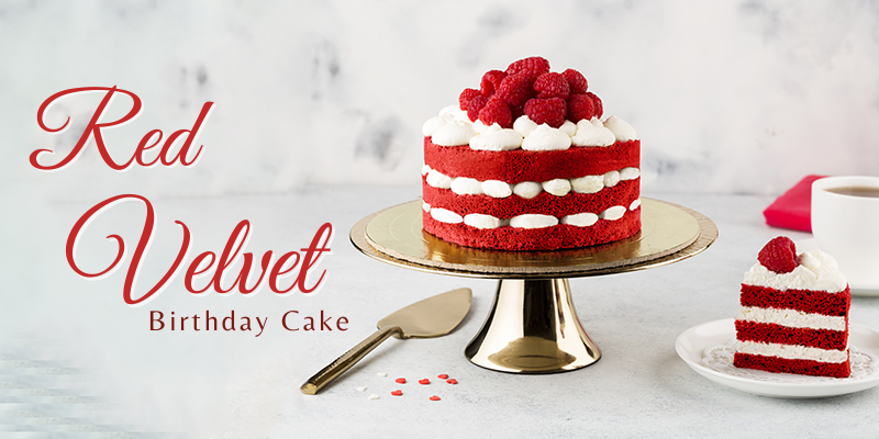 Red Velvet Birthday Cake