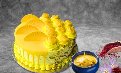 buy Rasamalai Cake fresh cream cake