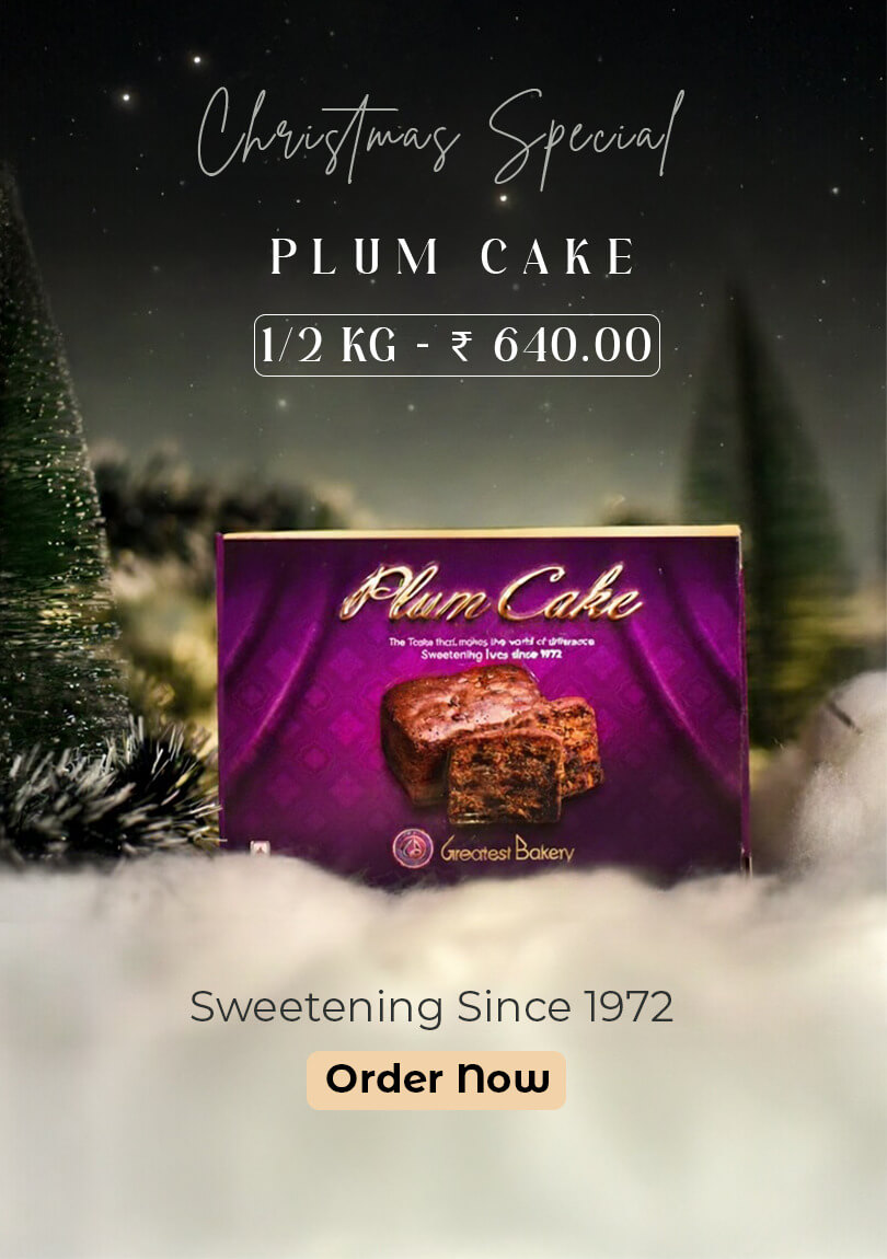 plum cake half kg